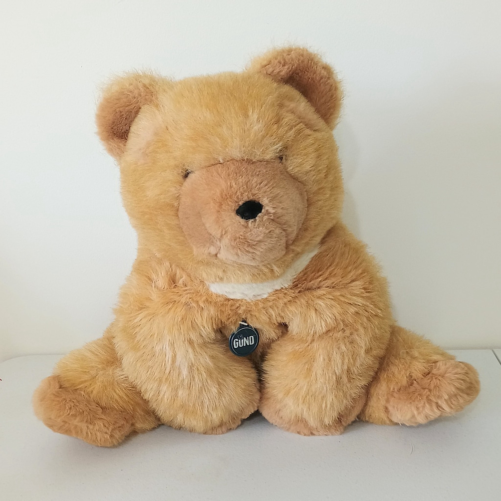 Vtg GUND Collectors Classic Limited Edition 1979 Brown Teddy Bear Plush 16"